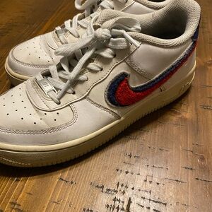 Nike Kids Sneakers White and Red